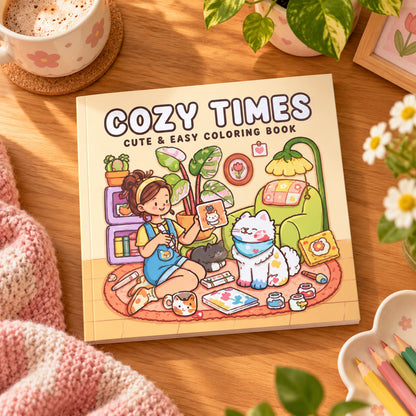 Cozy Times – A Cozy Coloring Book