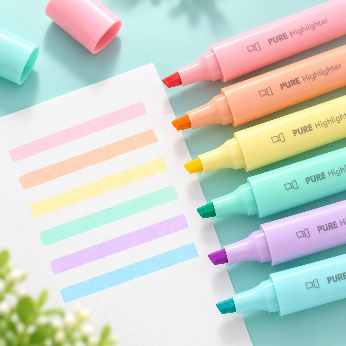 Surligneurs Pastel